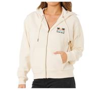 Rip Curl - Women's Aloha Zip Thru - Felpa M bianco/beige