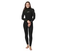RIP CURL WOMENS DAWN PATROL 4/3 CHEST ZIP Full Suit 2024 black, 8