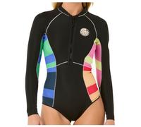 Rip Curl - Women's G-Bomb 1,5 mm L/S FZ Full Spring - Tuta in neoprene 10 nero