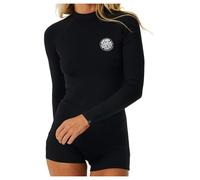 Rip Curl Premium Boyleg Long Sleeve Back Zip Uv Shorty Nero 2XL Donna