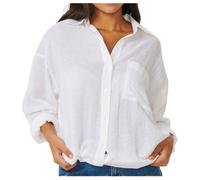 Rip Curl - Women's Premium Surf Holiday Shirt - Camicetta L bianco
