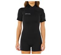 RIP CURL 2026 Donna Trad 2mm Back Zip Shorty Muta 14LWSP - Black