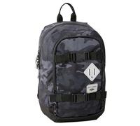 RIP CURL | Zaino Posse Small 15L | Borsa Bambino Scuola e Tempo Libero | 26 x 38 x 17 cm | Stampa Camouflage Nero/Grigio