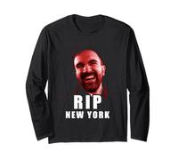 RIP New York - Zohran Mamdani Funny Graphic Maglia a Manica