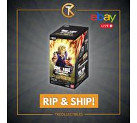 [RIP & SHIP LIVE] Dragon Ball FB-08 Fusion World Sayan's Pride Japanese