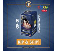 [RIP & SHIP LIVE] One Piece OP-01 Romance Dawn OP01 Box Card Game Jap