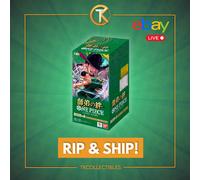 [RIP & SHIP LIVE] One Piece OP-12 Legacy Of The Master Box JAP Card Game OP12