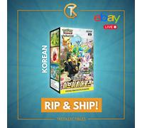 [RIP & SHIP LIVE] Pokemon Eevee Heroes S6a SEALED + Shrink KOREAN
