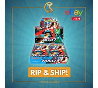 [RIP & SHIP LIVE] Pokemon Mega Brave M1L Box SEALED + Shrink Jap Japanese