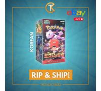 [RIP & SHIP LIVE] Pokemon The Glory Of Team Rocket SV10 SEALED + Shrink KOREAN