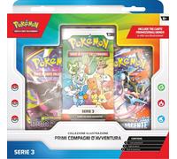 RIP&SHIP Pokemon Collezione Illustrazione Primi Compagni d'Avventura Serie 3