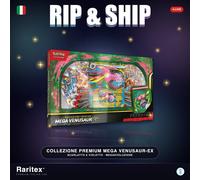 Rip & Ship Pokemon Collezione Premium Mega Venusaur-ex 2025 Italiano