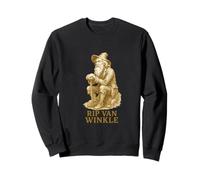Rip Van Winkle La Classica Leggenda Americana del Tempo e dei Sogni Felpa