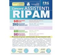 RIPAM 3997 | Manuale 2913 Assistenti Amministrativi • 949 INPS • 498 Assistenti Economici • 583 Assistenti Informatici • 600 Ministero della Difesa (Bando 1100). Quiz e Simulazioni 2026 | II Edizione