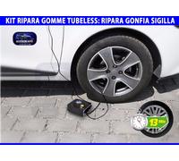 Pump-Jet & Fix Basic, kit riparazione pneumatici, 12V