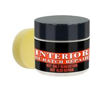 Riparante Cruscotto | Ristrurizzante Colore e Lucentezza Tappezzeria Auto,Crema Manutenzione 100g con Spugna per Auto Minivan Monovolume Furgone