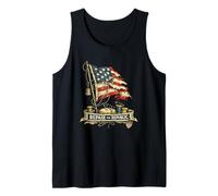 Riparare la Bandiera Americana della Repubblica Canotta