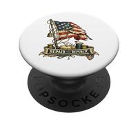 Riparare la bandiera americana della Repubblica PopSockets PopGrip Adesivo