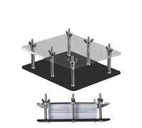 Riparatore di carte - Set completo per la riparazione di carte, forniture per il ripristino di carte | Strumenti di protezione per carte da gioco in acrilico, kit di riparazione di carte durevoli Stru