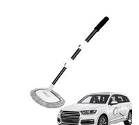 Riparatori di Lavaggio in Auto - 43x9x9in 15 ° MOP di Pulizia Curva, Strumento di Lavaggio del Veicolo Telescopico con Manico Lungo | Estendibile per Finestra, Parabrezza, Esterno, Camion, SUV, B