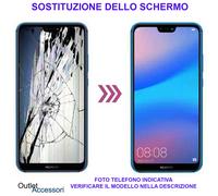 Riparazione Cambio Sostituzione Schermo Display Huawei P20 PRO Originale Rotto