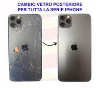 Riparazione Cambio Sostituzione Scocca Vetro Back Cover Posteriore Iphone 14 PRO