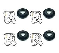 Riparazione Carburatore Kit Di Riparazione E Revisione Carburatore Per Moto Per Y&amaha YZF750R 1993-1998, Membrana A Diaframma, Guarnizione Valvola Galleggiante Kit Riparazione(Insieme 3)
