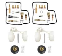 Riparazione Carburatore Kit Di Riparazione E Revisione Carburatori Per Moto Per H&onda Roadstar VRX400 1996 1997 1998. Ricambi Per Del Diaframma Galleggiante. Kit Riparazione(Imposta 6)