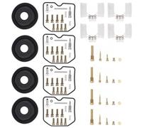 Riparazione Carburatore Kit Di Riparazione E Revisione Del Carburatore Per Moto, Galleggiante A Diaframma Per K&awasaki Per ZL900 A 1985-1986, Kit Di Manutenzione Motore Kit Riparazione