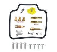 Riparazione Carburatore Kit E Revisione Del Carburatore Per Motociclette Per H&onda FX650, Kit Di Viti Della Miscela Aria-carburante E Membrana Galleggiante. Kit Riparazione(Insieme 2)