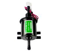 riparazione carburatore motocicletta Moto ATV Alimentazione Carburante Pompe Rubinetto Di Commutazione HEP-02A Benzina Diesel In Linea A Bassa Pressione Pompa Elettrica 12V(Black)