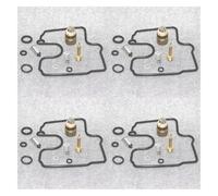 riparazione carburatore motocicletta Per ZX-6R ZX6R ZX600J Per Ninja ZX600 ZX600GG ZX600GH ZX600J ZZR600 1998-2008 Moto Carburatore Kit Di Riparazione Valvola A Spillo(4 set)