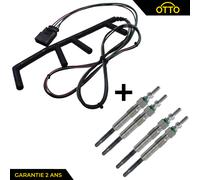 Riparazione Cavo + 4 Candele Candeletta Pinze Seat Leon Toledo II N10579202