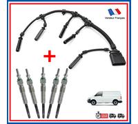Riparazione Cavo Con 5 Candele Candeletta Pinze VW Transporter V T5 2.5 Tdi