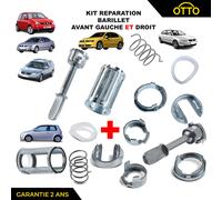 Riparazione Cilindro Serratura Porta Anteriore Sinistro + Destra Leon Golf