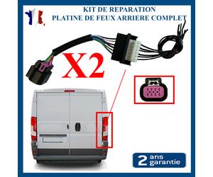 Riparazione Completo Placchetta Porta Lampadina Posteriore Compatibile Boxer '