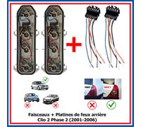 Kit Riparazione Connessione Scheda Fascio + Porta Luci Fanale Posteriore Clio 2