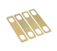 Riparazione Della Chitarra Kit Spessore Di Regolazione Della Correzione Dell'altezza Di Montaggio Del Collo In Rame Spessore Strumento Per Basso Per Chitarra Elettrica In Ottone