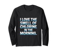 Riparazione della Piscina Adoro l'odore del Cloro al Mattino Maglia a Manica