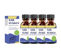 Riparazione delle unghie liquido potente trattamento delle unghie per dieci unghie danneggiate, sbiancate e fragili normalizza spessore liscio e idrato per dieci unghie 30ml (4Pcs)
