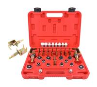 Riparazione di condizionatori d'aria - Set di test refrigerante auto strumento diagnostico HVAC portatile, kit di rilevamento perdite durevole | Attrezzature di riparazione AC per la manutenzione di