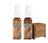 Riparazione di in legno - Remover graffio spray da tavolo di lunga durata | Polish e restauratore a pavimento | Spray per la lucentezza naturale facile da usare per la protezione dei mobili per