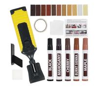 Riparazione di pavimenti in laminato, riparazione di in 11 tonalità per pavimenti in laminato | Marcatore impermeabile e vernice per mobili e pavimenti