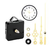 Riparazione Meccanismo Orologio da Parete in Quarzo Silenzioso, Meccanismo Orologio Da Parete,Movimento Orologio, Movimento dell'orologio al Quarzo - per Fai Da Te e Sostituzione- Lancette Dorate
