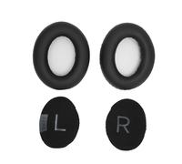 Riparazione professionale dei cuscinetti auricolari, schiuma memory resistente e similpelle per un suono e un comfort impeccabili, buona qualità,