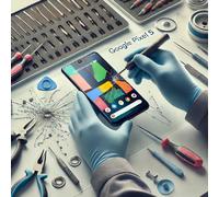 Riparazione sostituzione vetro e display originale Google Pixel 5A