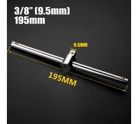 Riparazione Strumento Sliding Rod 1/4 3/8 1/2 1pc Acciaio Cromo Vanadio