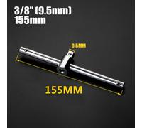 Riparazione Strumento Sliding Rod 1/4 3/8 1/2 1pc Argento Adattatore Presa