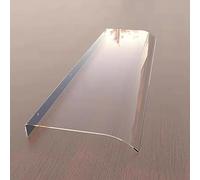 Riparo Antipioggia per finestre in Stile Moderno, pensilina Trasparente per Porte, pensilina per Veranda, pensiline per tetti con Protezione UV, Copertura in policarbonato Spesso 3,5 mm, per facc