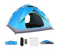 Riparo Campeggio Automatico | Tessuto oxford, impermeabile 2000-3000mm, montaggio rapido, picnic, tre stagioni, borsa, corde, per Giardino, per Coppie